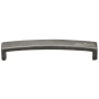 Ashley Norton Metro 6" Center to Center Luxury Solid Bronze Strap Style Cabinet Handle / Drawer Pull White Medium