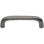 Ashley Norton Bow 3-3/4" Center to Center Luxury Solid Bronze Arch Bow Cabinet Handle / Drawer Pull White Medium