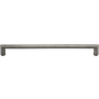 Ashley Norton Hex 10" Center to Center Luxury Solid Bronze Hexagon Profile Large Cabinet Handle / Drawer Pull White Medium