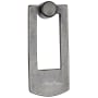 Ashley Norton Solid Bronze 3.5" Long Rustic Farmhouse Rectangular Drop Ring Knob White Medium