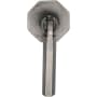 Ashley Norton Solid Bronze Hex 2-3/8 Inch Pendant Cabinet Knob White Medium