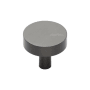 Ashley Norton Solid Brass Modern 1-1/2 Inch Mushroom Cabinet Knob Dark Oil Rubbed