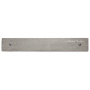 Ashley Norton Rectangular 5-1/2" Long 3-3/4" Center to Center Luxury Solid Bronze Cabinet Pull Backplate Dark Bronze