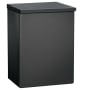 ASI Surface Mounted Sanitary Napkin Disposal Matte Black