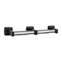 ASI Surface Mounted Double Roll Toilet Tissue Holder Matte Black