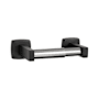 ASI Surface Mounted Single Roll Toilet Tissue Holder Matte Black