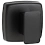 ASI Wall Mounted Robe Hook with Square Flange Matte Black