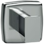 ASI Wall Mounted Robe Hook with Square Flange Satin Stainless Steel