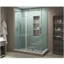 Aston Coraline XL 80" High x 56" Wide x 30" Deep Sliding Frameless Shower Enclosure with Clear Glass Chrome