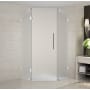 Aston Neoscape 34" Wide x 34" Deep x 72" High Frameless Hinged Shower Enclosure with Frosted Glass Stainless Steel