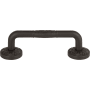 Atlas Homewares Hammered Medallion 3 Inch Center to Center Handle Cabinet Pull Aged Bronze