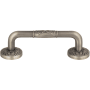 Atlas Homewares Hammered Medallion 3 Inch Center to Center Handle Cabinet Pull Pewter