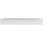 Atlas Homewares Crystal 3-3/4 Inch Center to Center Rectangular Cabinet Pull Matte Chrome