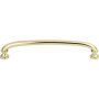 Atlas Homewares Shelley 6-5/16 Inch Center to Center Handle Cabinet Pull French Gold