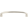 Atlas Homewares Shelley 6-5/16 Inch Center to Center Handle Cabinet Pull Polished Nickel