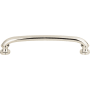 Atlas Homewares Shelley 5-1/16 Inch Center to Center Handle Cabinet Pull Polished Nickel