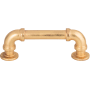 Atlas Homewares Steam Punk 3 Inch Center to Center Handle Cabinet Pull Vintage Brass