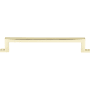 Atlas Homewares Campaign 6-5/16 Inch Center to Center Handle Cabinet Pull Polished Brass