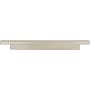 Atlas Homewares Tom Tom 6-5/16 Inch or 7-9/16 Inch Center to Center Rectangular Cabinet Pull Brushed Nickel