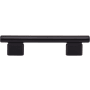 Atlas Homewares Holloway 3-3/4 Inch Center to Center Bar Cabinet Pull Matte Black