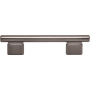 Atlas Homewares Holloway 3-3/4 Inch Center to Center Bar Cabinet Pull Slate