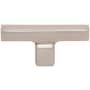 Atlas Homewares Reeves 2-3/4 Inch Bar Cabinet Knob Brushed Nickel