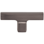 Atlas Homewares Reeves 2-3/4 Inch Bar Cabinet Knob Slate
