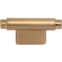 Atlas Homewares Kayden 3 Inch Bar Cabinet Knob Warm Brass
