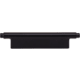 Atlas Homewares Kayden 3-3/4 Inch Center to Center Rectangular Cabinet Pull Matte Black