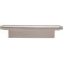 Atlas Homewares Kayden 3-3/4 Inch Center to Center Rectangular Cabinet Pull Brushed Nickel