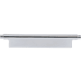 Atlas Homewares Kayden 5-1/16 Inch Center to Center Rectangular Cabinet Pull Polished Chrome