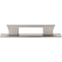 Atlas Homewares Zander 3-3/4 Inch Center to Center Handle Cabinet Pull Brushed Nickel