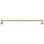 Atlas Homewares Victoria 12 Inch Center to Center Handle Cabinet Pull Warm Brass