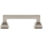 Atlas Homewares Erika 3 Inch Center to Center Handle Cabinet Pull Brushed Nickel