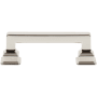 Atlas Homewares Erika 3 Inch Center to Center Handle Cabinet Pull Polished Nickel