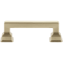 Atlas Homewares Erika 3 Inch Center to Center Handle Cabinet Pull Warm Brass