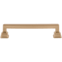 Atlas Homewares Erika 5-1/16 Inch Center to Center Handle Cabinet Pull Warm Brass