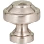 Atlas Homewares Malin 1-1/8 Inch Mushroom Cabinet Knob Brushed Nickel