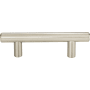 Atlas Homewares Linea 3 Inch Center to Center Bar Cabinet Pull Brushed Nickel