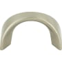 Atlas Homewares Sleek 1-1/4 Inch Center to Center Arch Cabinet Pull Brushed Nickel