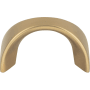Atlas Homewares Sleek 1-1/4 Inch Center to Center Arch Cabinet Pull Champagne