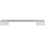 Atlas Homewares Ultra Euro 6-5/16 Inch Center to Center Handle Cabinet Pull Polished Chrome