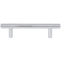 Atlas Homewares Griffith 3-3/4 Inch Center to Center Bar Cabinet Pull Polished Chrome