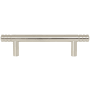 Atlas Homewares Griffith 3-3/4 Inch Center to Center Bar Cabinet Pull Polished Nickel