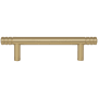 Atlas Homewares Griffith 3-3/4 Inch Center to Center Bar Cabinet Pull Warm Brass