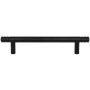 Atlas Homewares Griffith 5-1/16 Inch Center to Center Bar Cabinet Pull Matte Black