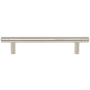 Atlas Homewares Griffith 5-1/16 Inch Center to Center Bar Cabinet Pull Polished Nickel