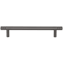 Atlas Homewares Griffith 6-5/16 Inch Center to Center Bar Cabinet Pull Slate