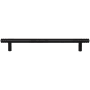 Atlas Homewares Griffith 7-9/16 Inch Center to Center Bar Cabinet Pull Matte Black