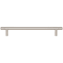 Atlas Homewares Griffith 7-9/16 Inch Center to Center Bar Cabinet Pull Brushed Nickel